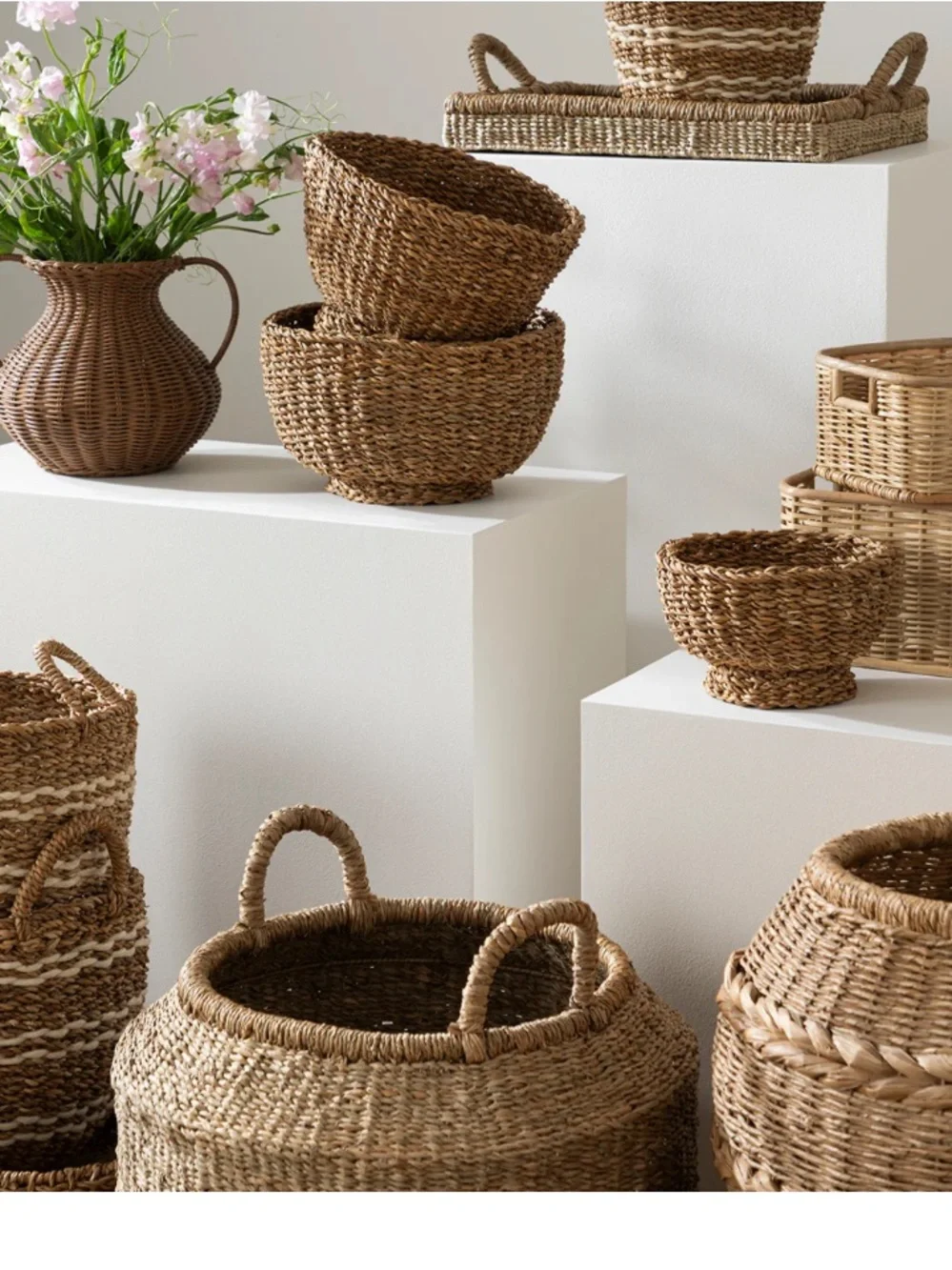 McGee & CO Antonia Woven Vase-  Small